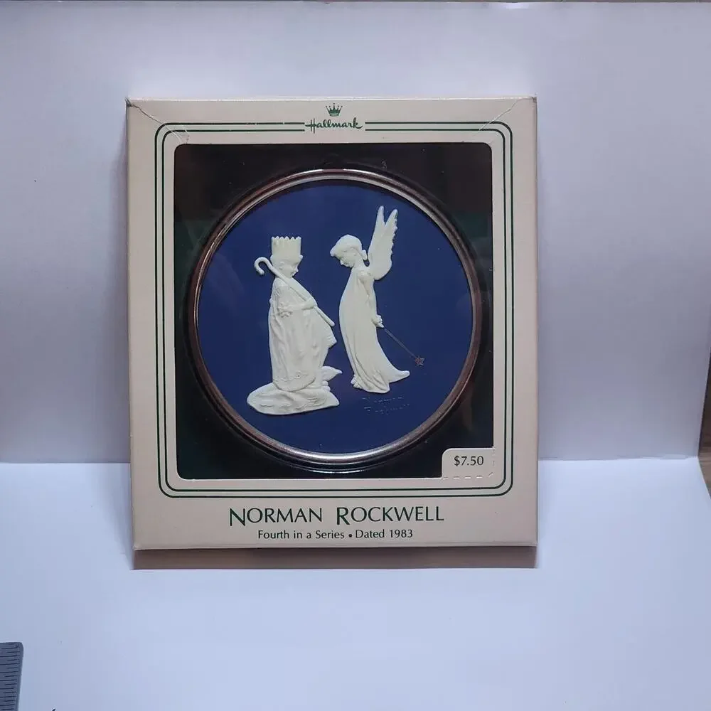 Vintage 1983 Norman Rockwell 4th In Series Dress Rehearsal Christmas Ornament 🎄